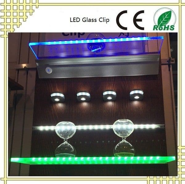 LED Glass Clip